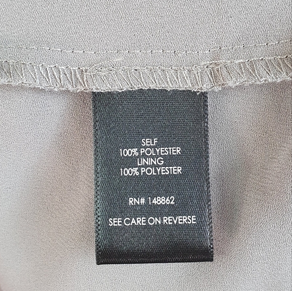 TORRID Sophie Chiffon Swing Cami Flowy Tank Top Gray Women's Plus Size 5X - Picture 12 of 13